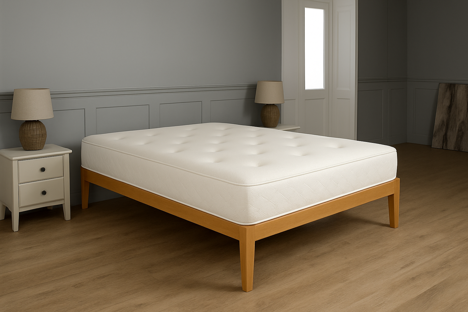 Beds Concept Luxury Memory Open Coil Mattress
